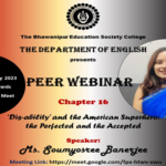 Peer Webinar Chapter 16, The Department of English